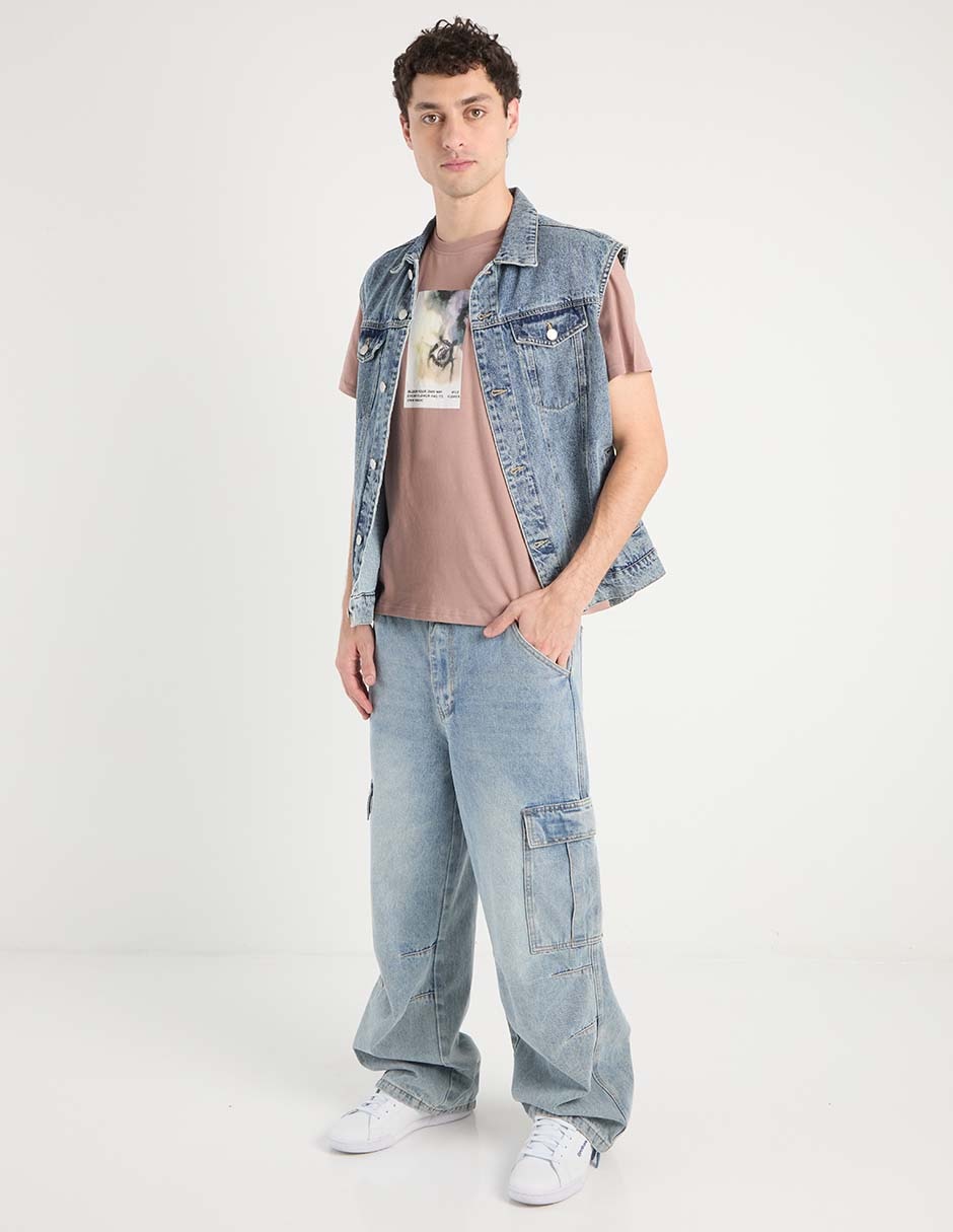 Playera cuello redondo para hombre 3