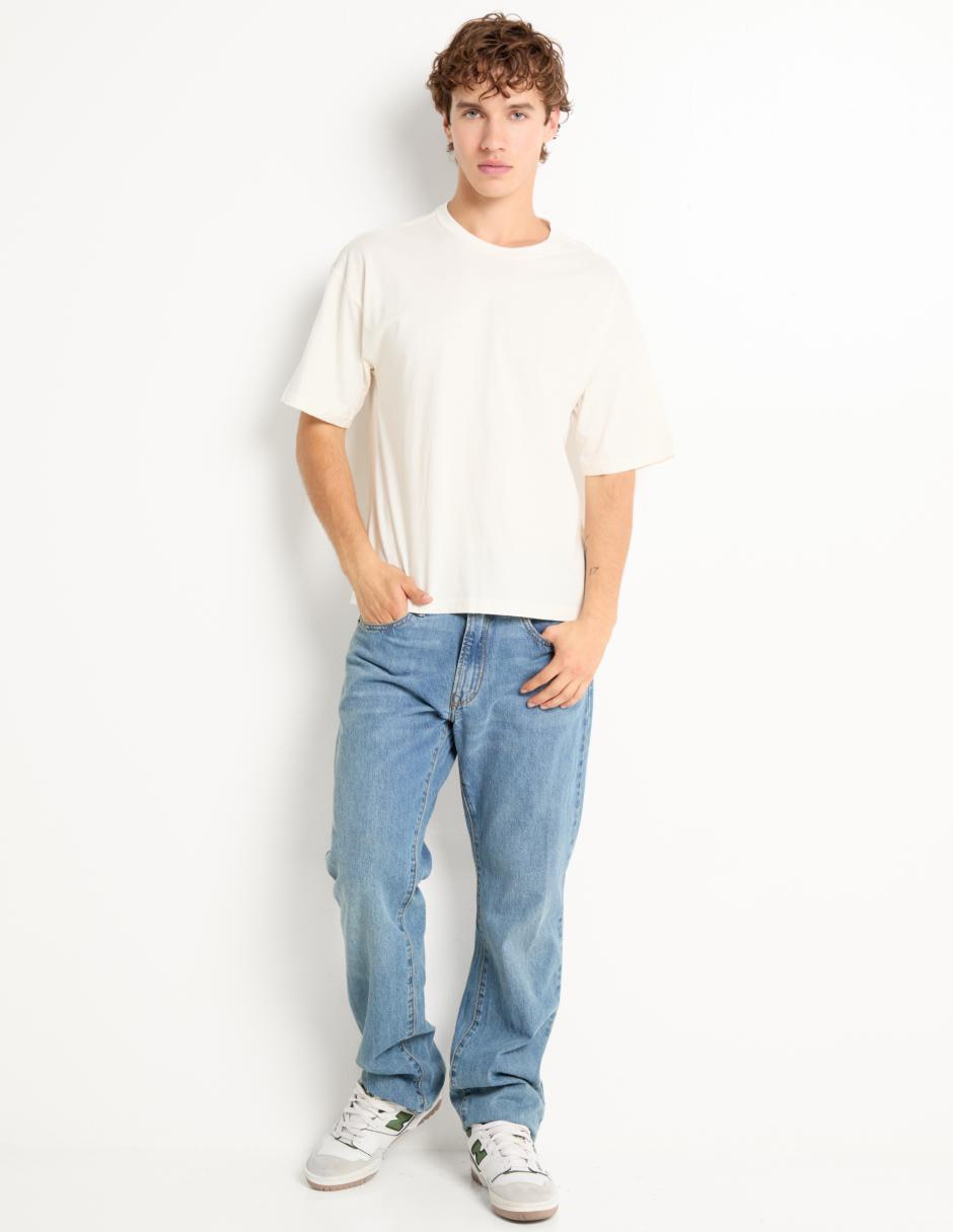 Playera cuello redondo para hombre
