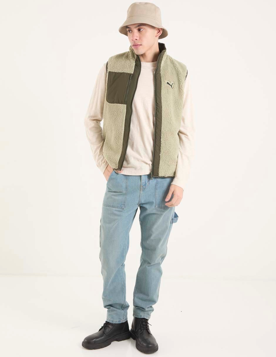Jeans carpenter straight lavado sand blast para hombre 3