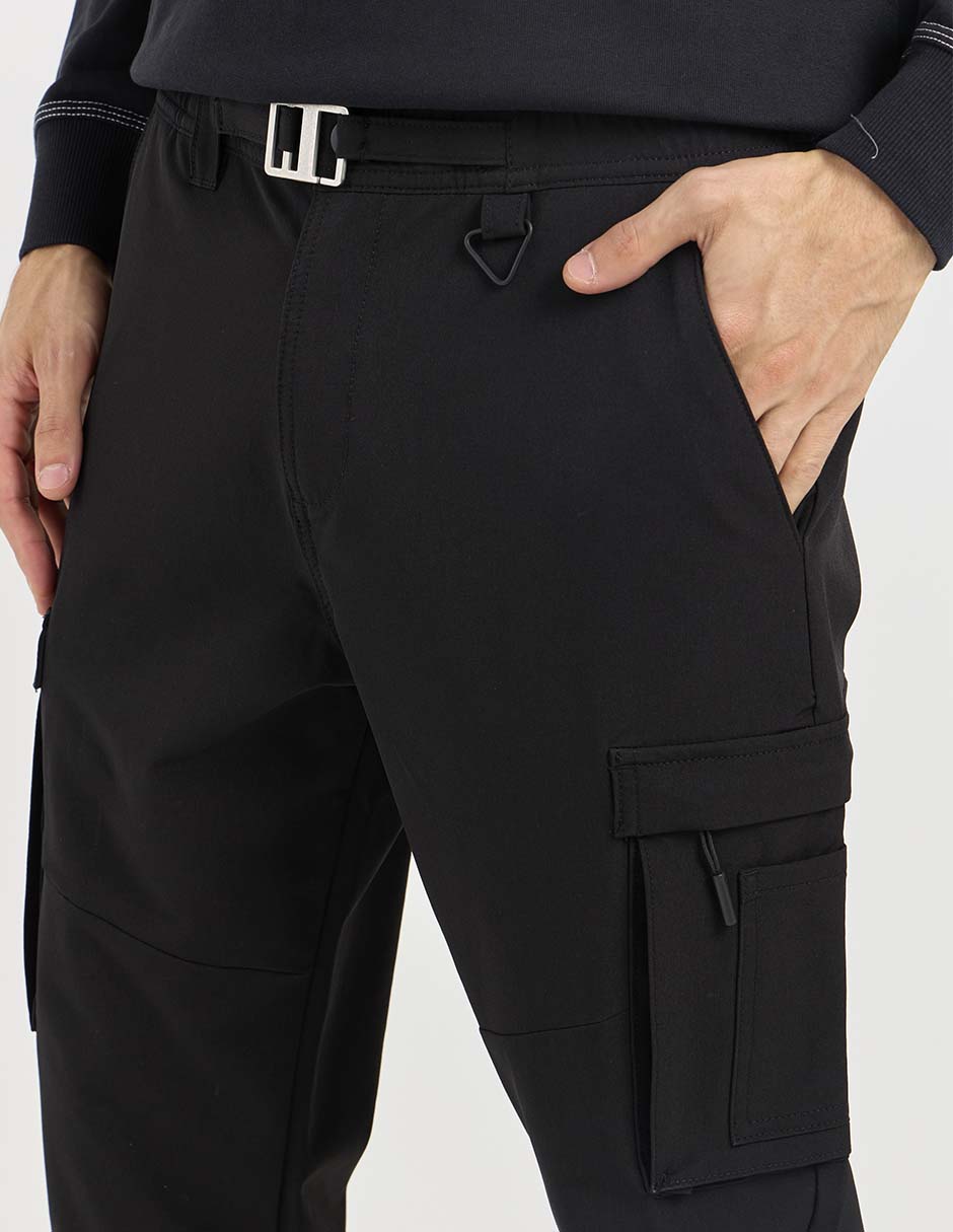 Jogger straight con bolsillos para hombre 4