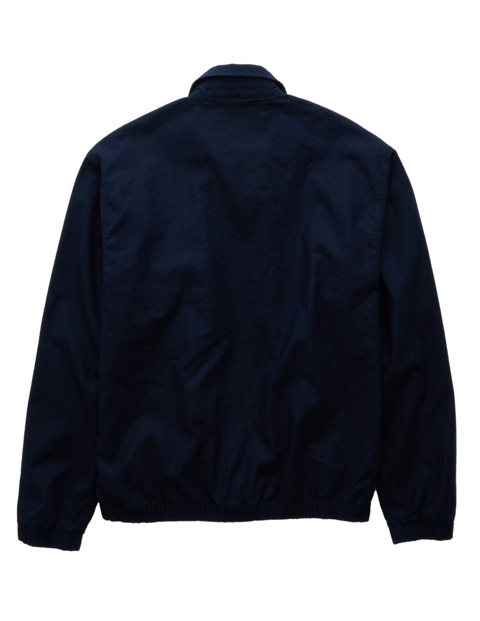 Chamarra casual de material lino para hombre 4