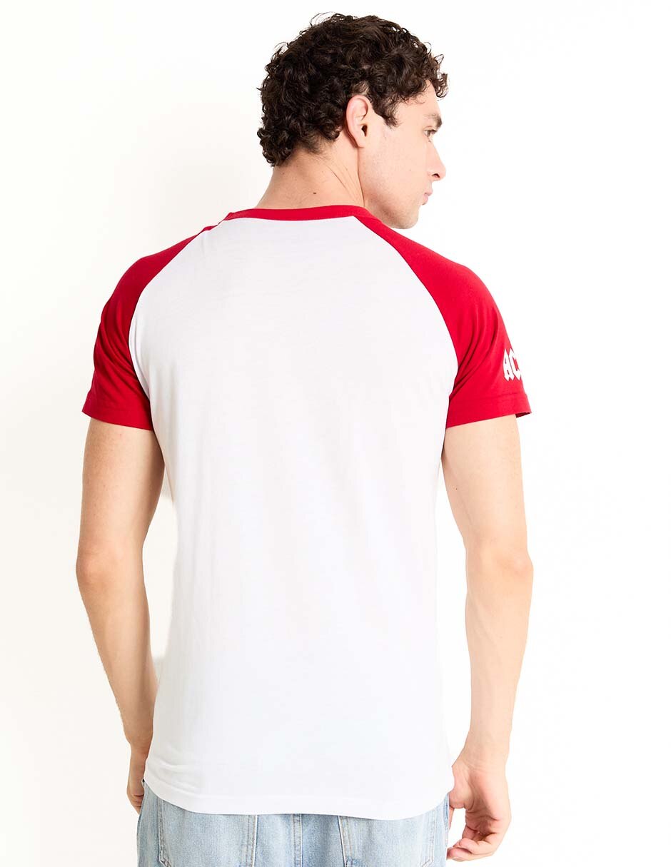 Playera ac/dc money talks cuello redondo para hombre