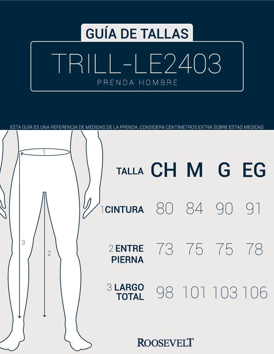 Jogger slim Trill-Le2403 con bolsillos para hombre 5