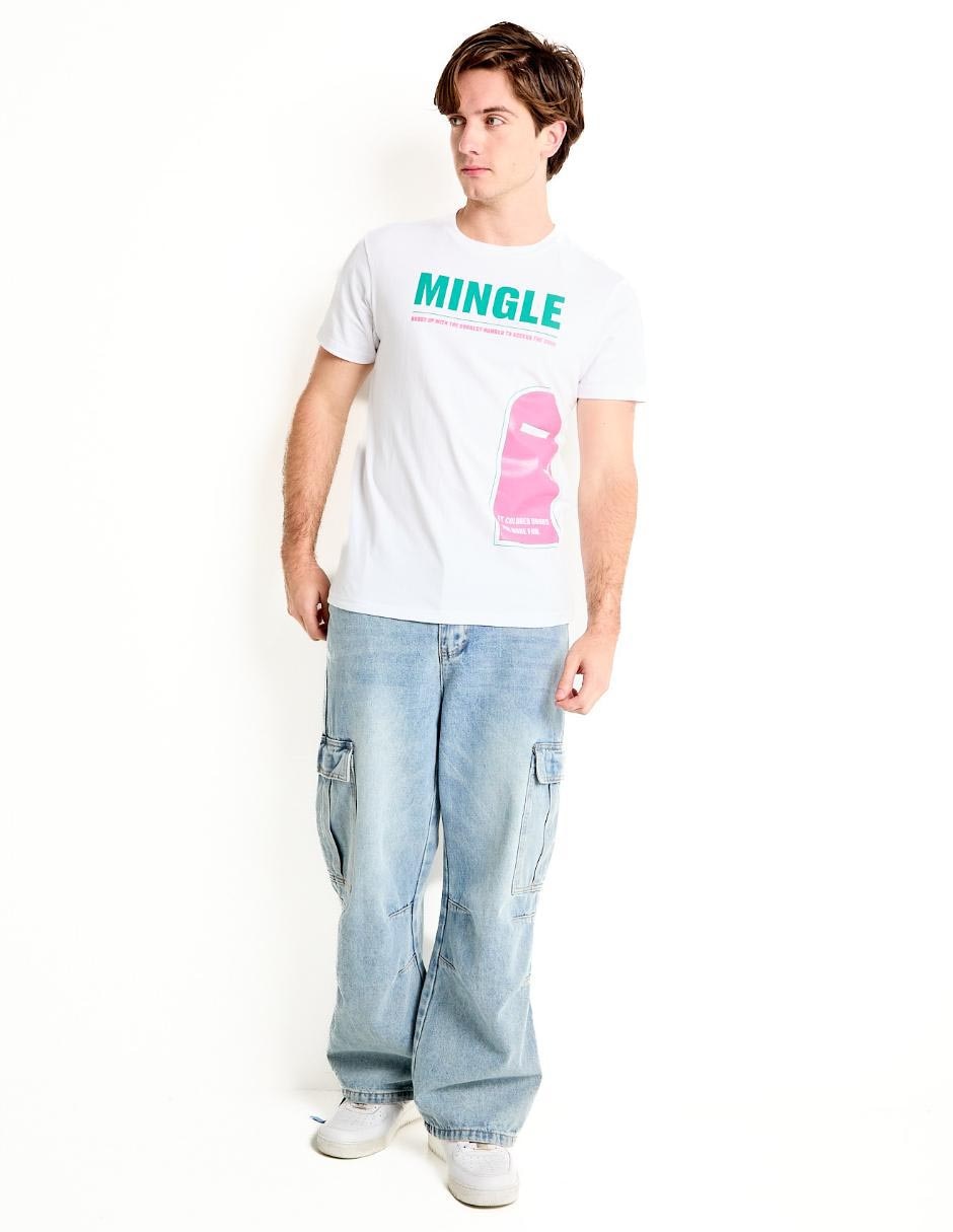 Playera Mingle cuello redondo para hombre 3