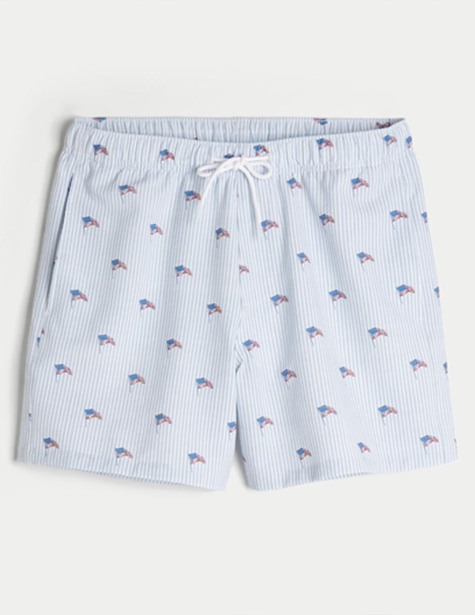 Traje de baño con bolsillos para hombre