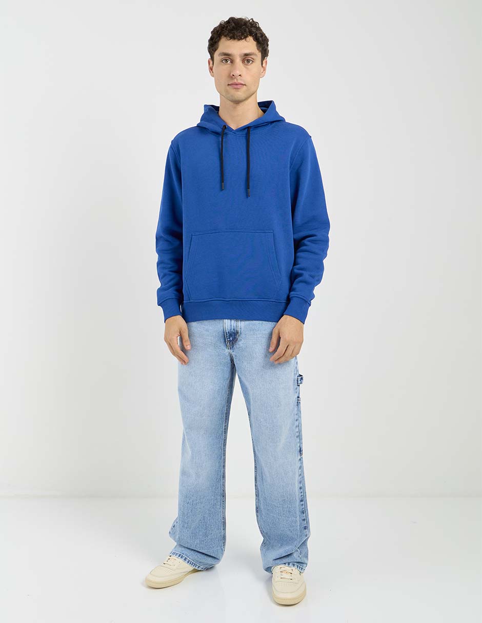 Jeans relaxed straight lavado stone wash para hombre 3