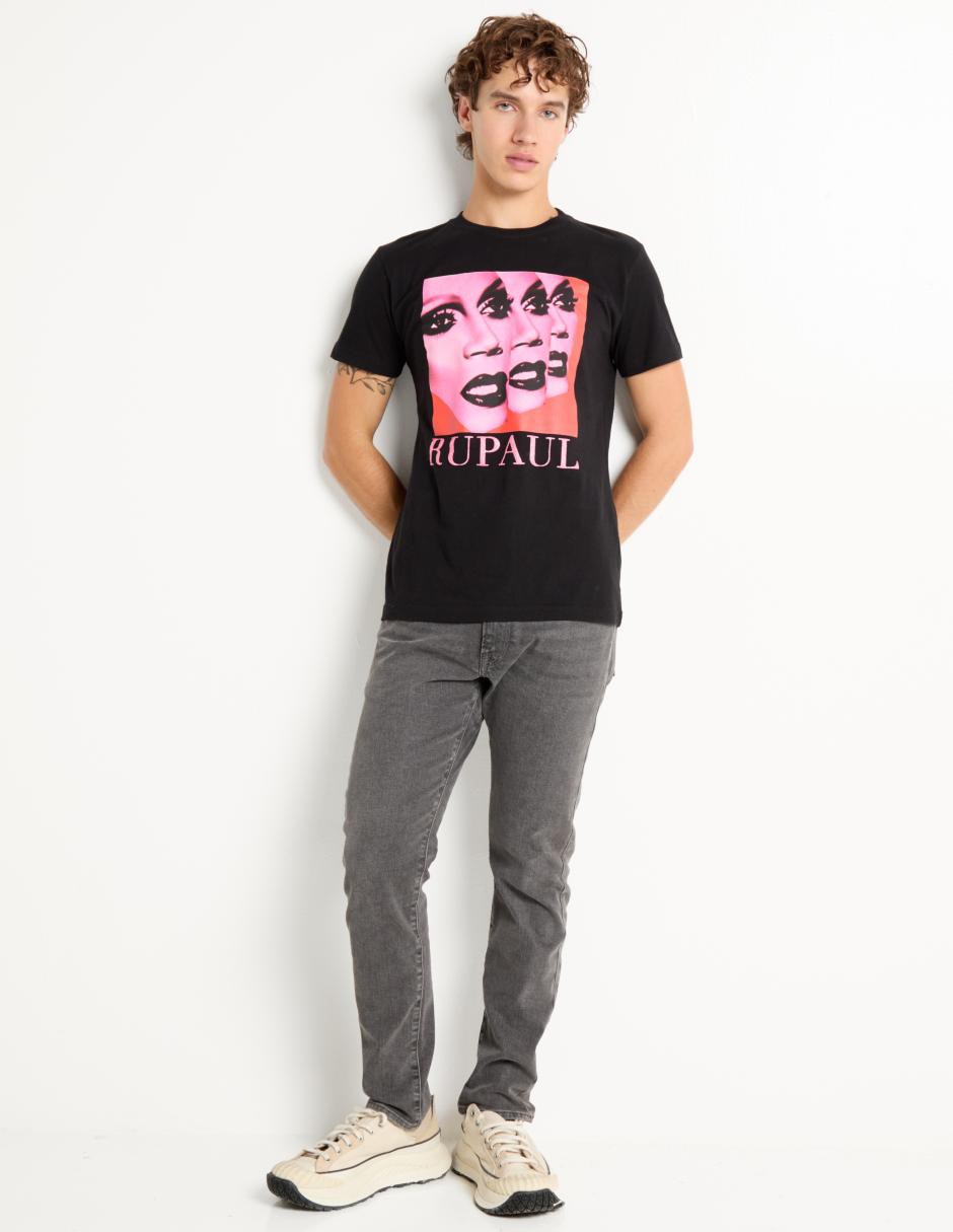 Playera ru paul cuello redondo para hombre 3