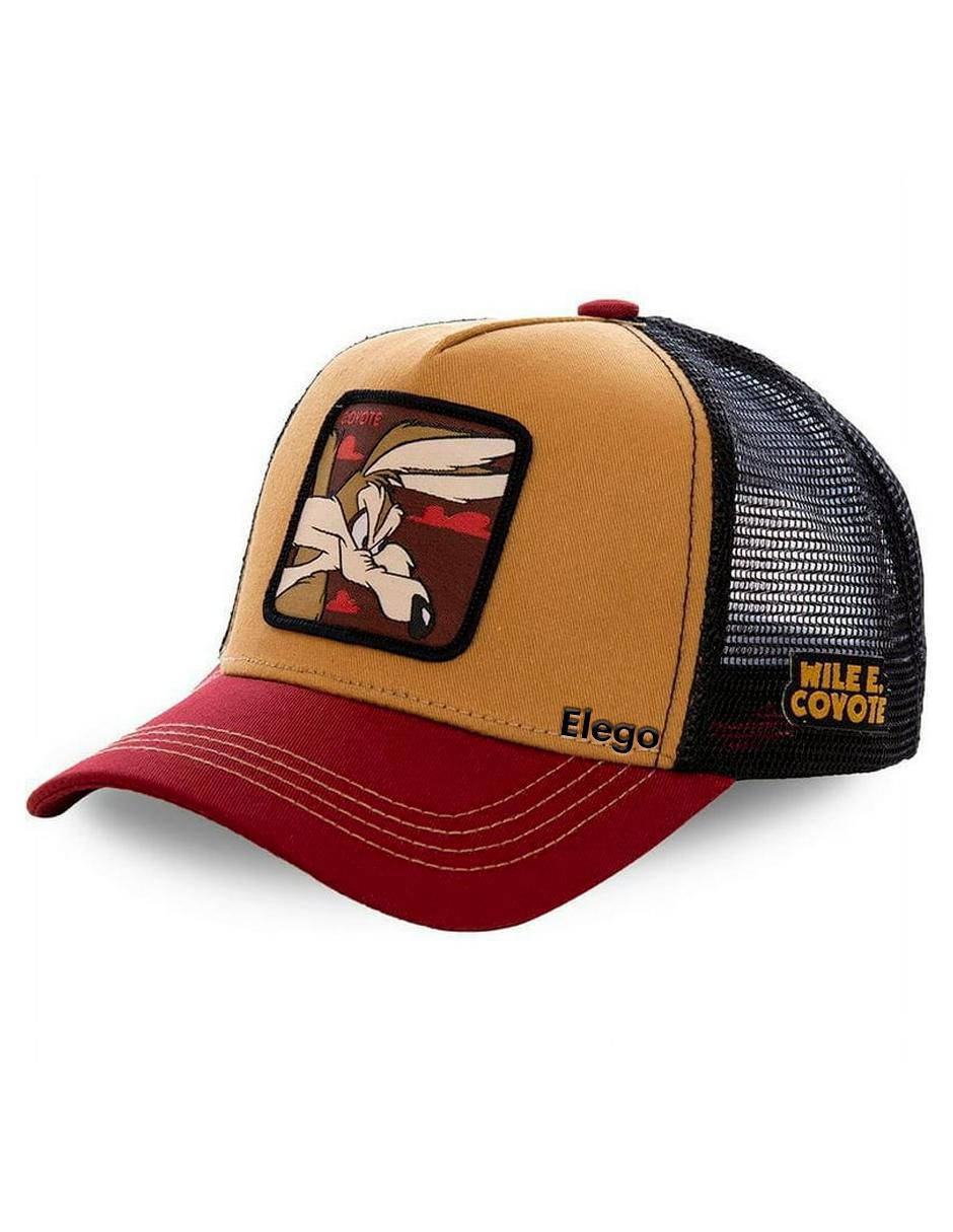 Gorra visera curva snapback casual Looney Tunes para niño
