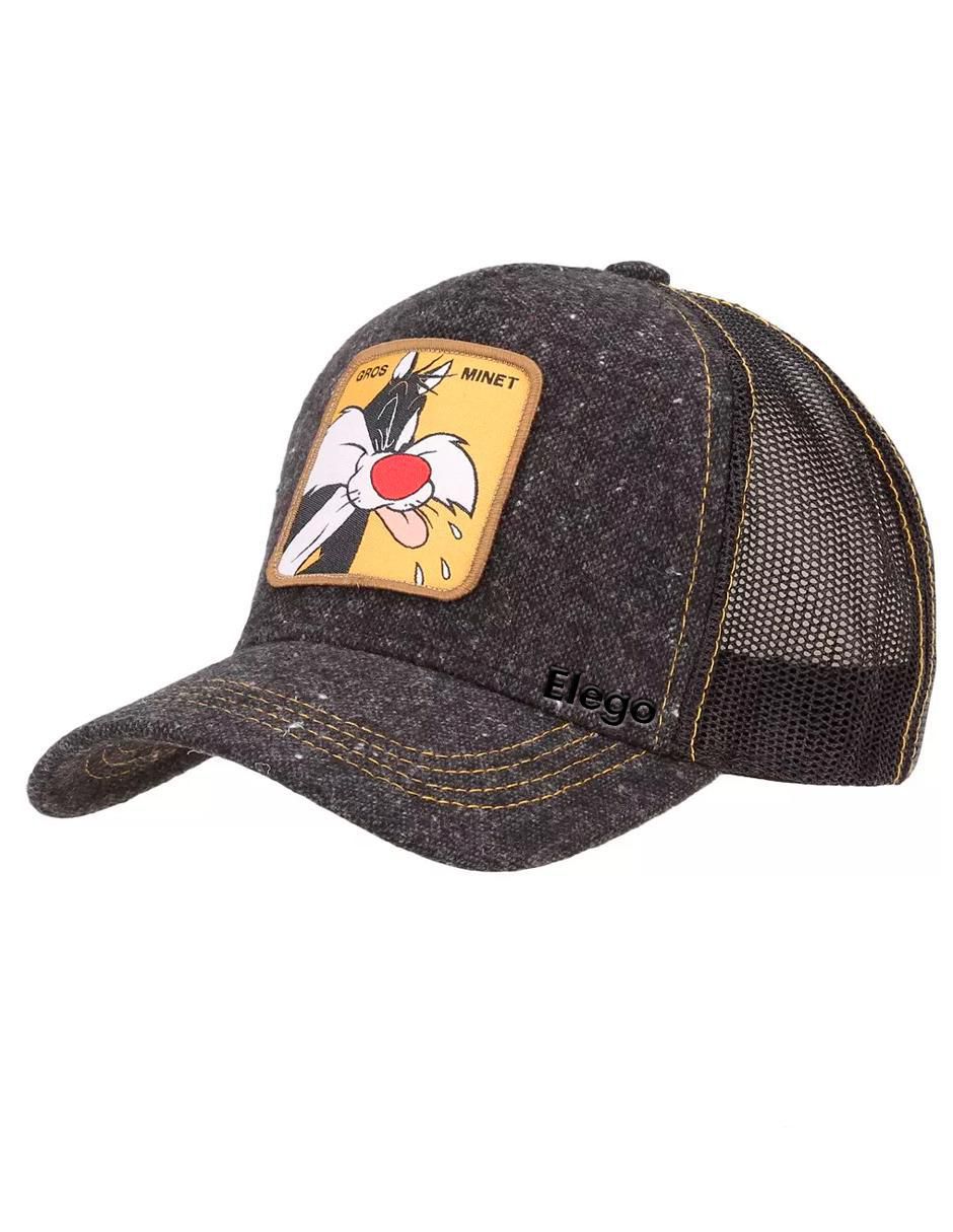 Gorra visera curva snapback casual Looney Tunes para niño