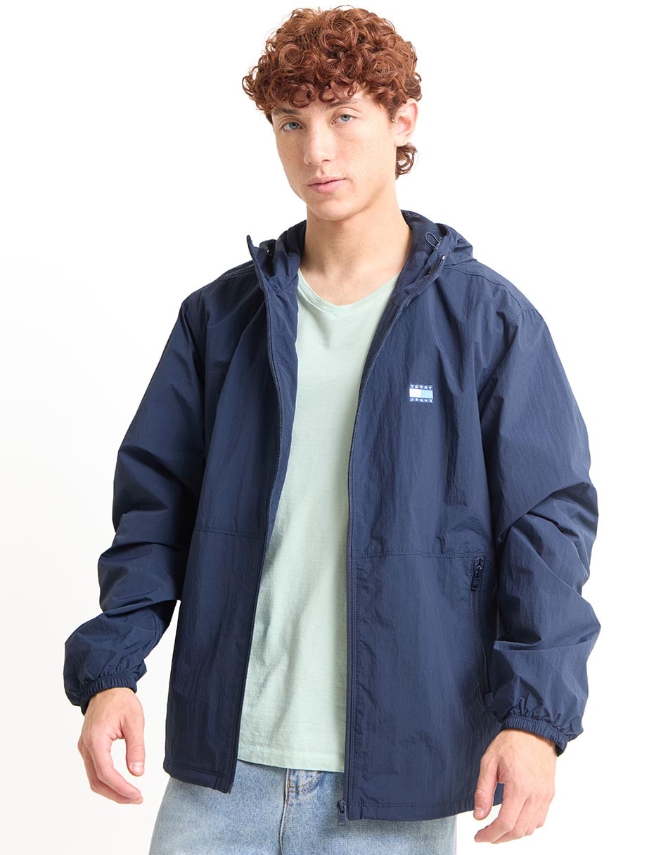 Chamarra casual Tommy Jeans con capucha para hombre Liverpool