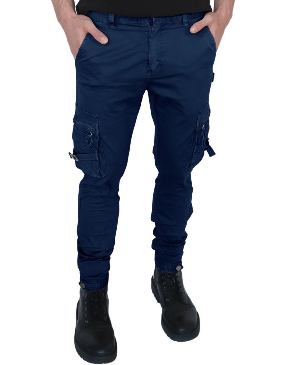 Jogger ajustado con bolsillos para hombre