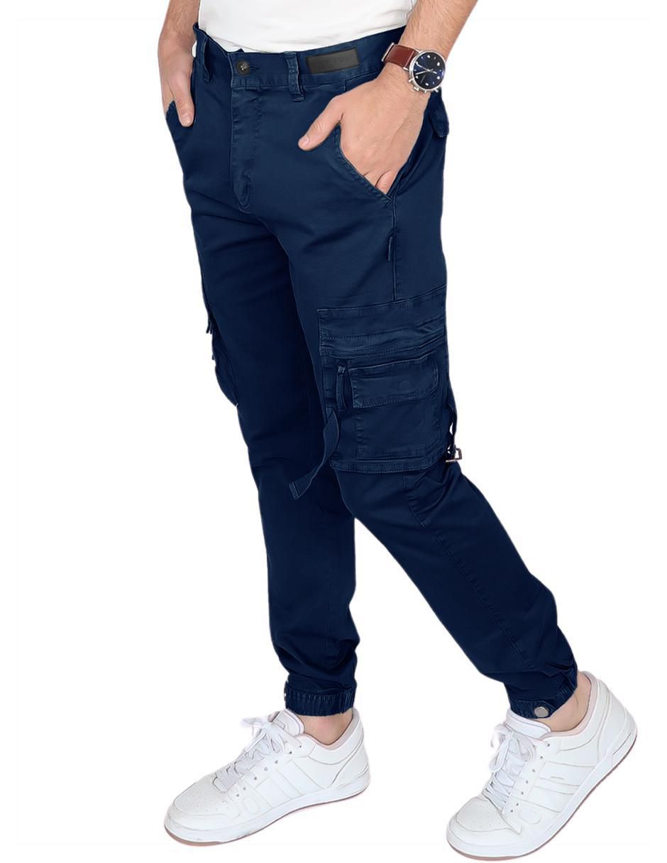 Jogger ajustado roosevelt roosevelt jogger klein-xt2404 "estampado" liso con bolsillos "para hombre"