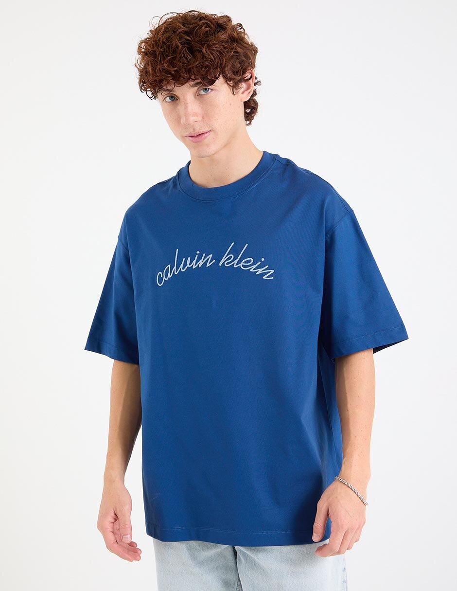 Playera Calvin Klein cuello redondo para hombre Liverpool