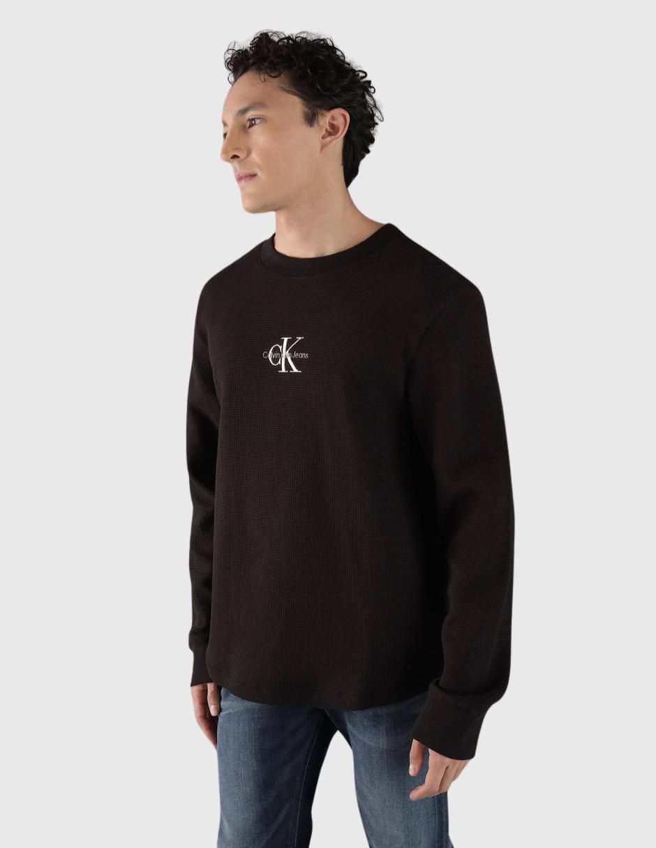 Playera Manga Larga Calvin Klein Camisa Casual Camisas Calvin Klein De  Hombre Camisa De Vestir, image size:940x1215