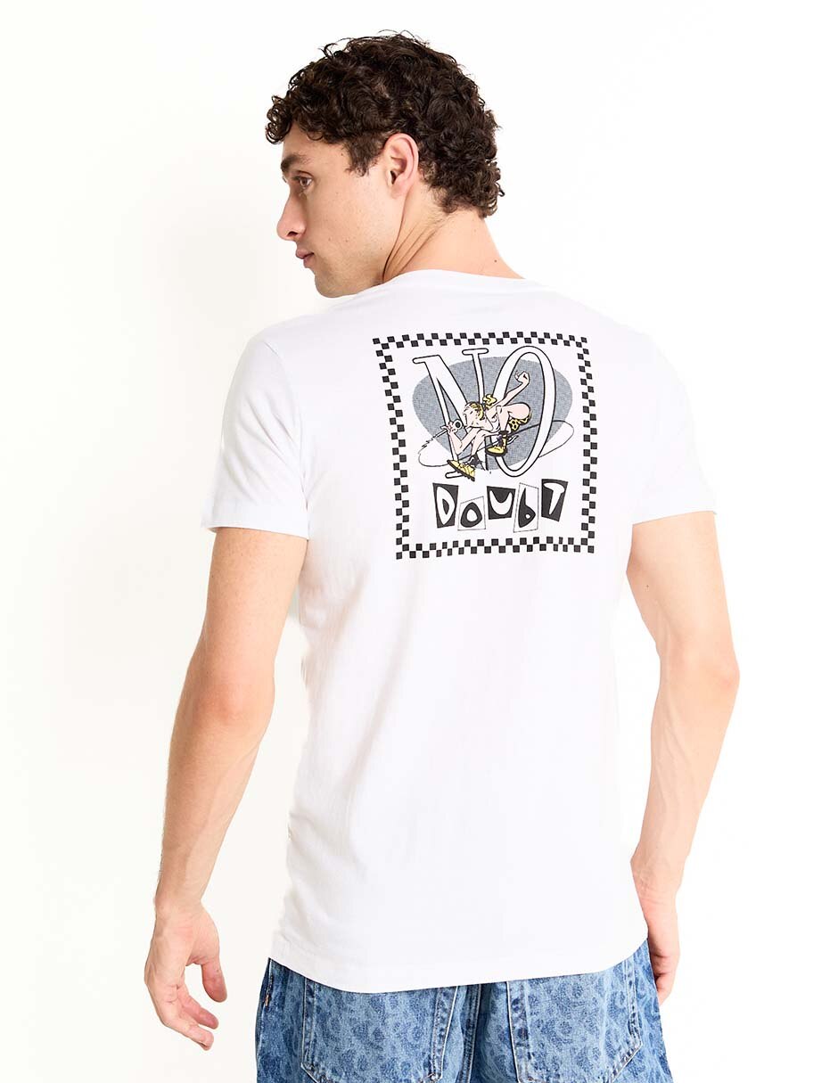 Playera cuello redondo para hombre 2