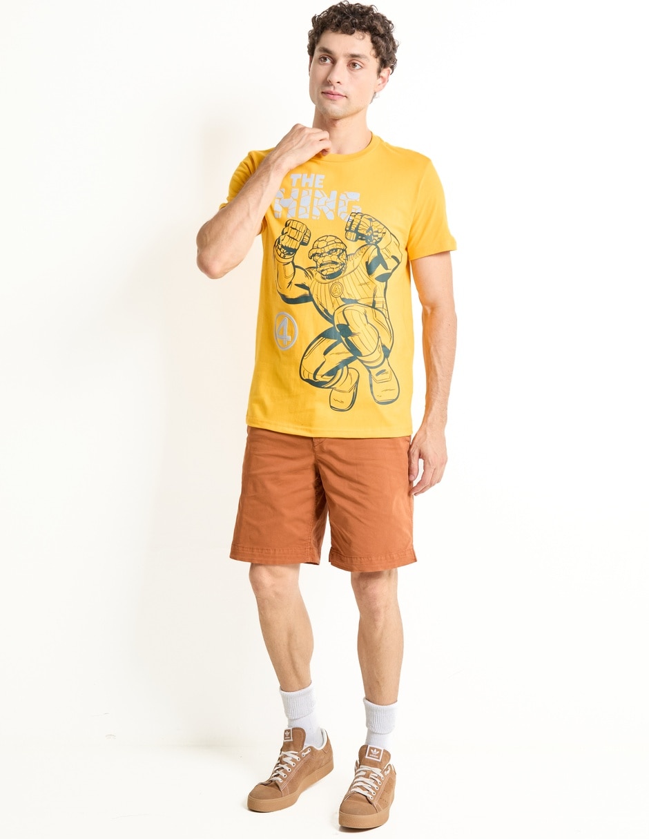 Playera los 4 fantásticos cuello redondo para hombre 3