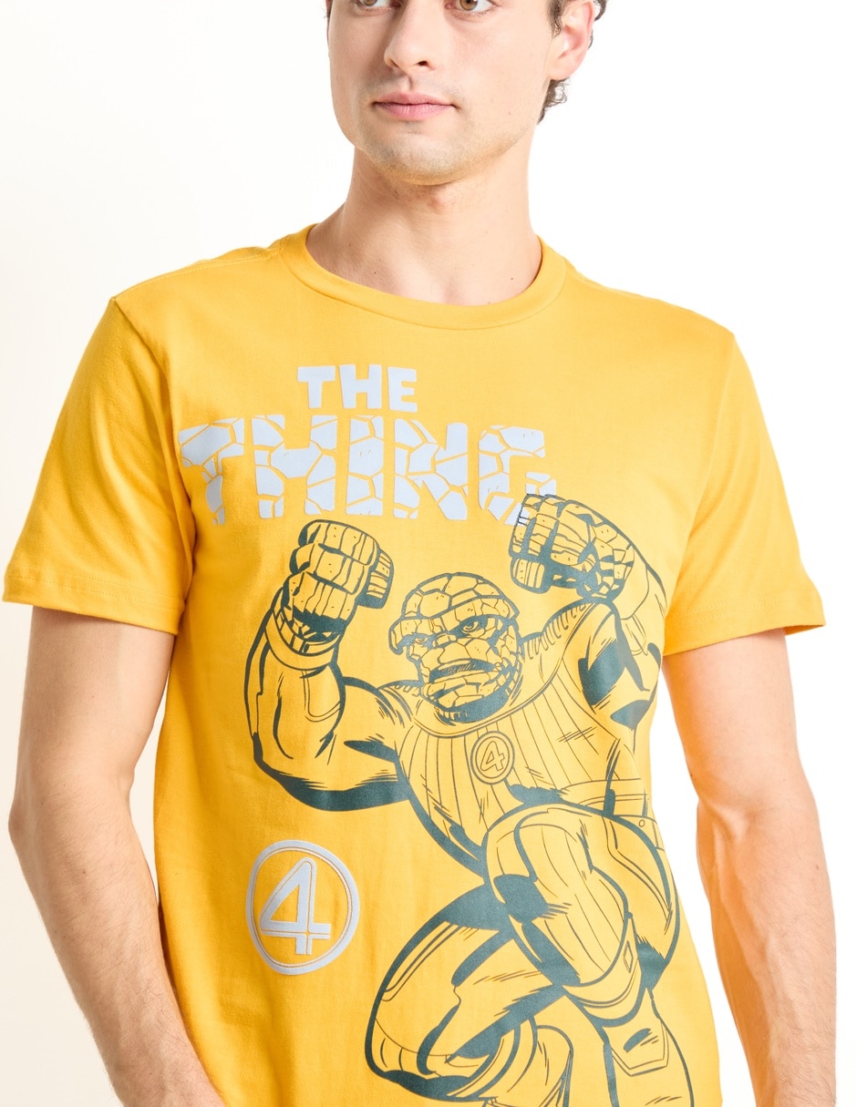 Playera los 4 fantásticos cuello redondo para hombre 4