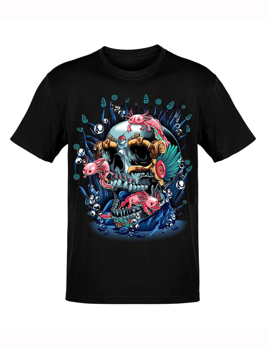 Playera axo guerrero cuello redondo para hombre