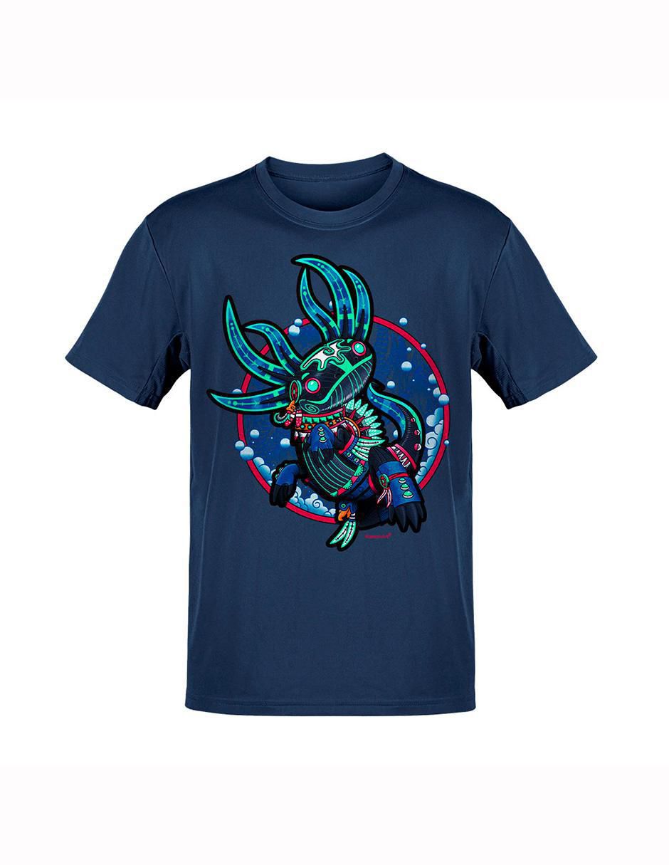 Playera Karani-Art Axolotl cuello redondo para hombre Liverpool