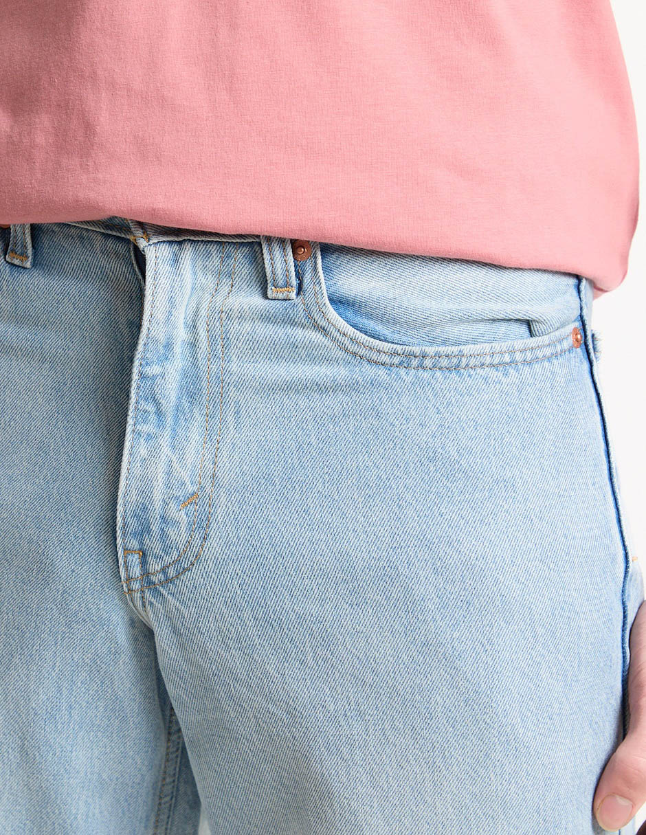 Jeans relaxed Baggy 578 lavado claro para hombre 4