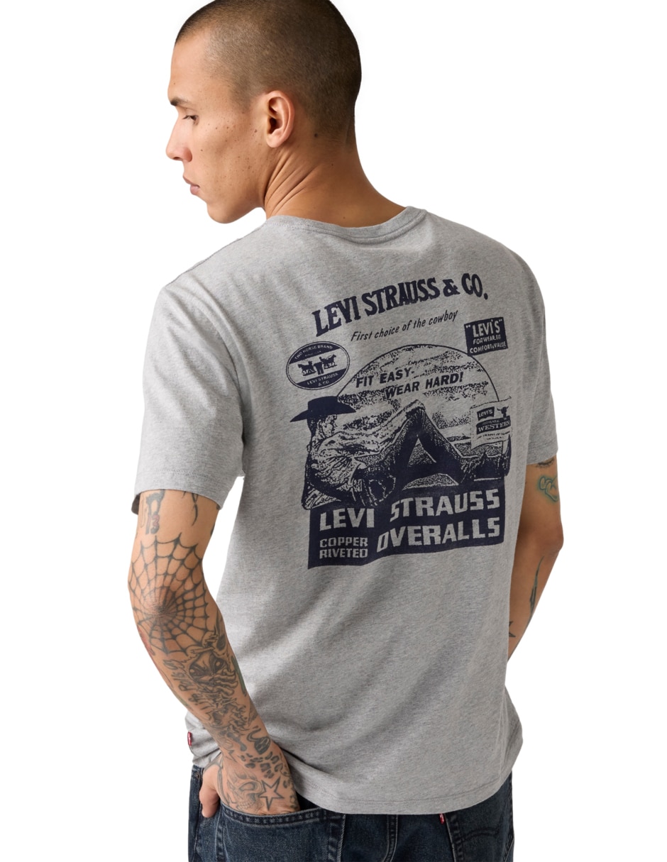 Playera cuello redondo para hombre 3