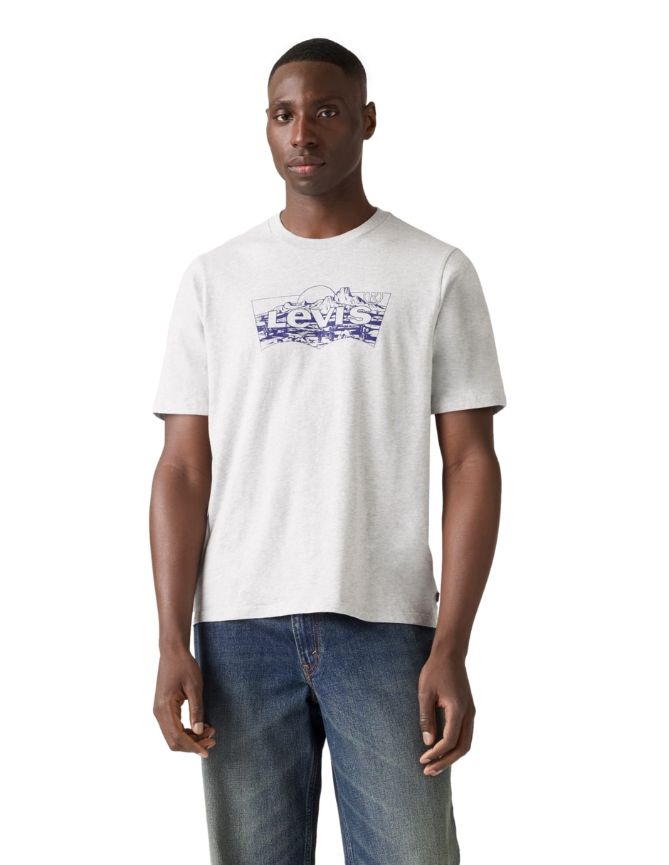Playera cuello redondo para hombre