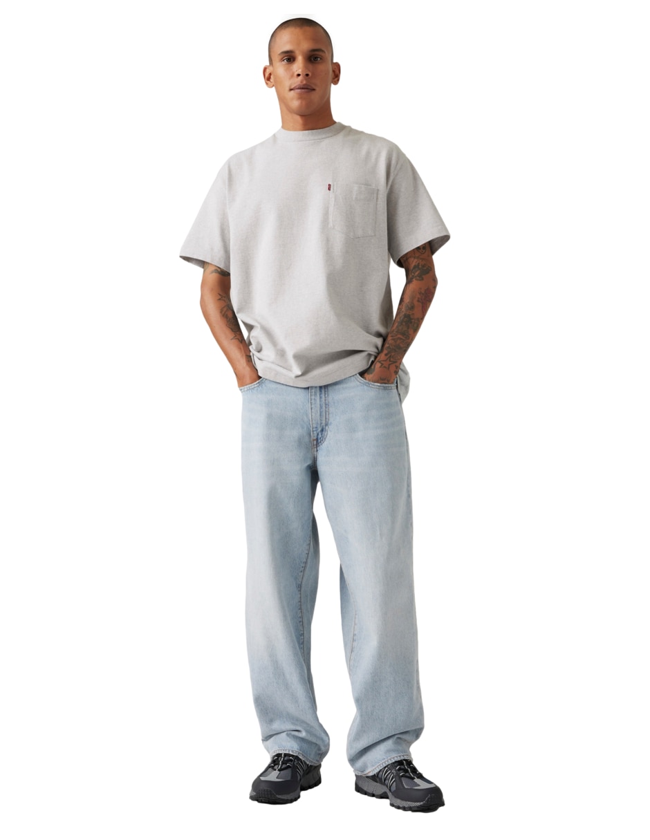 Jeans baggy 578 Bags To Riches lavado claro para hombre Jeans baggy 578 Bags To Riches lavado claro para hombre