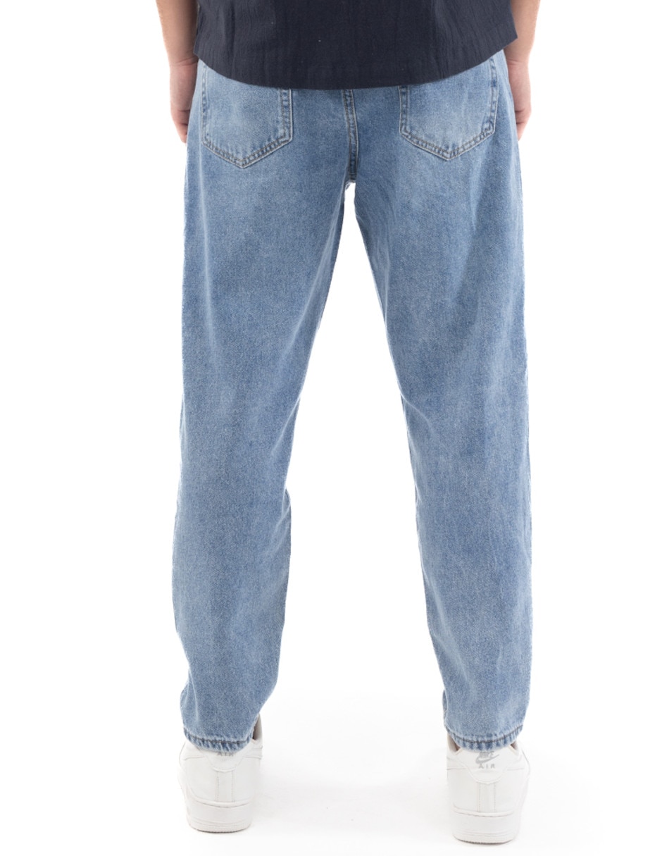 Jeans slim lavado medio para hombre 3