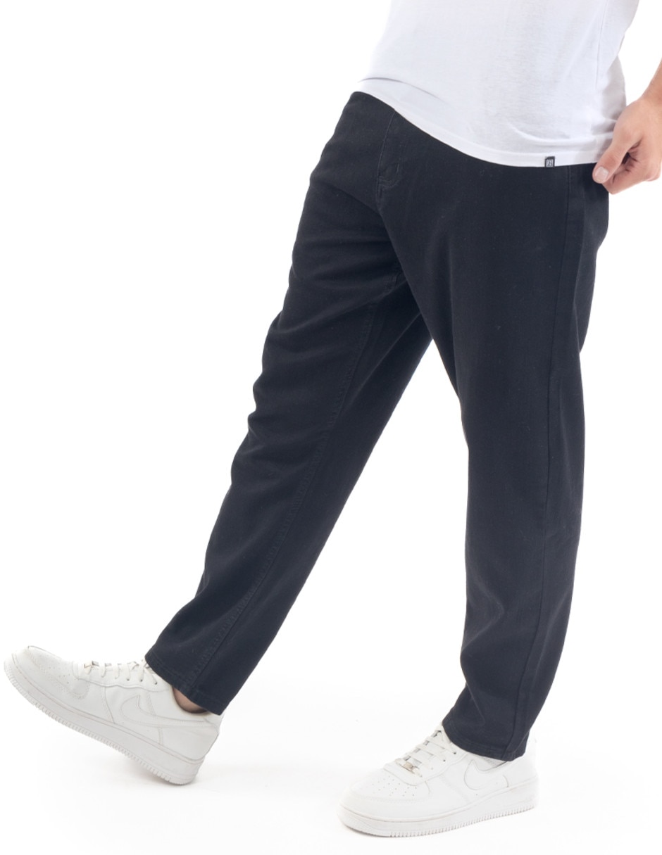Jeans straight lavado medio para hombre 2