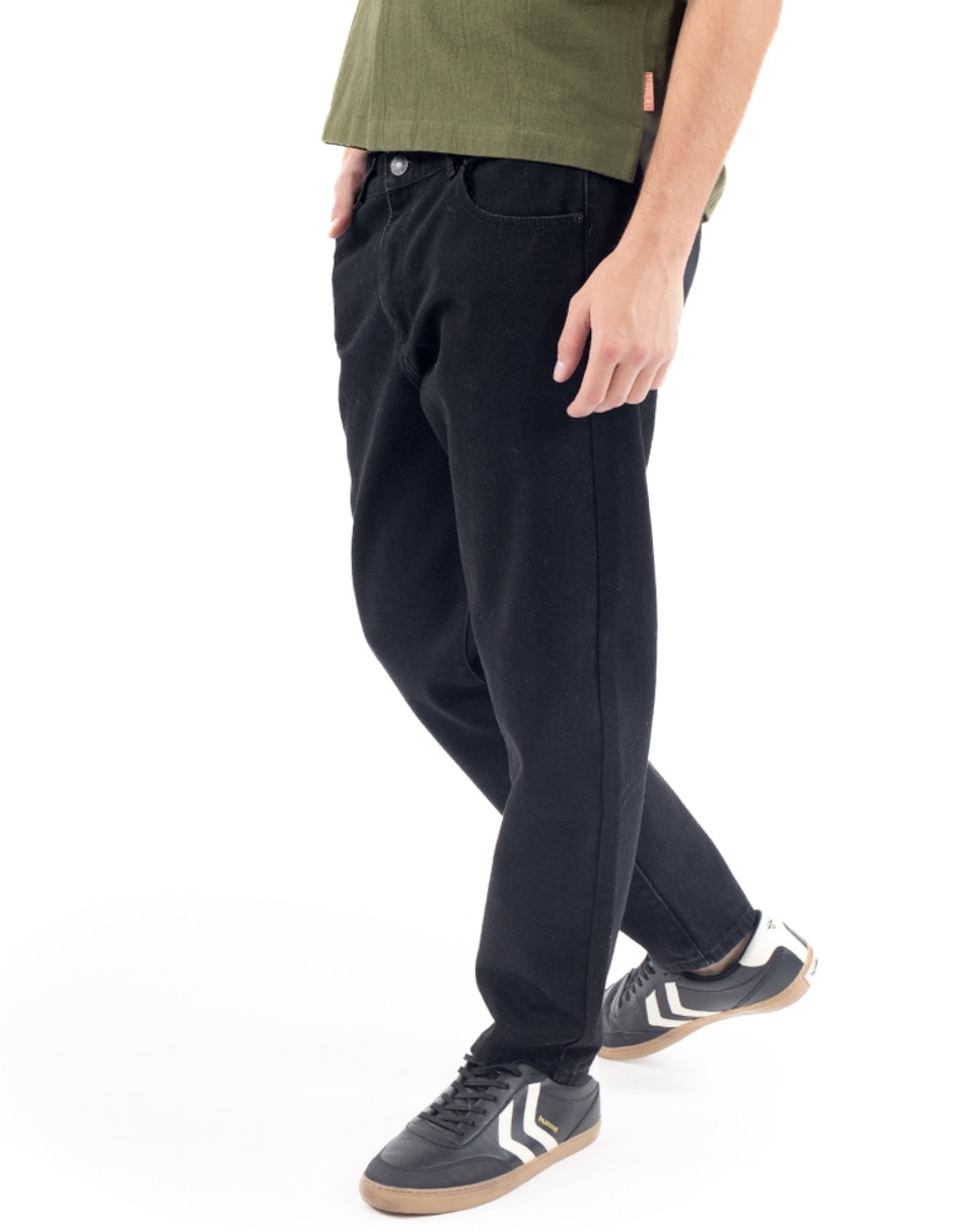 Jeans straight Carrot fit para hombre 2