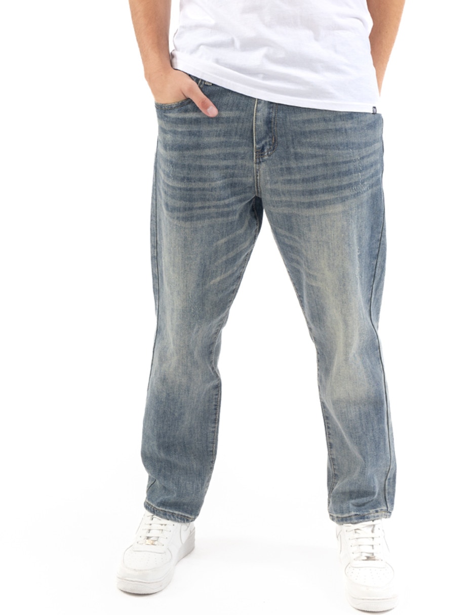 Jeans straight Carrot fit para hombre Jeans straight Carrot fit para hombre