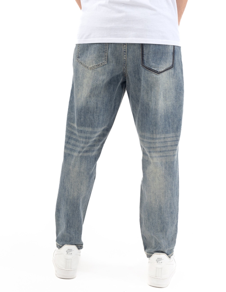 Jeans straight Carrot fit para hombre 3