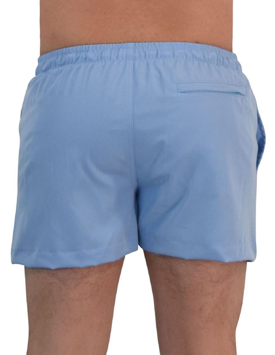 Traje de baño bolsillos con cremallera oculta para hombre 2