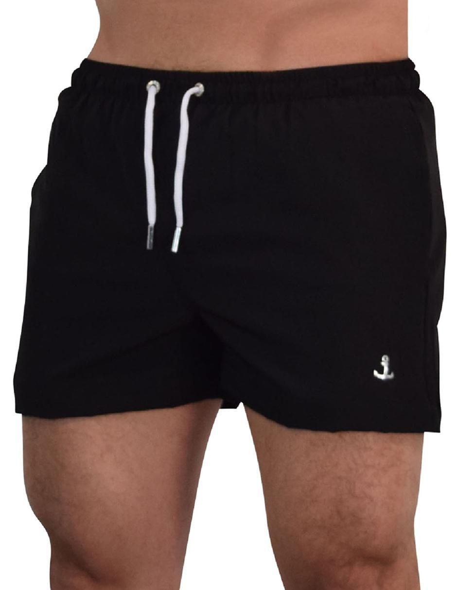 Traje de baño John Leopard bolsillos con cremallera oculta para hombre