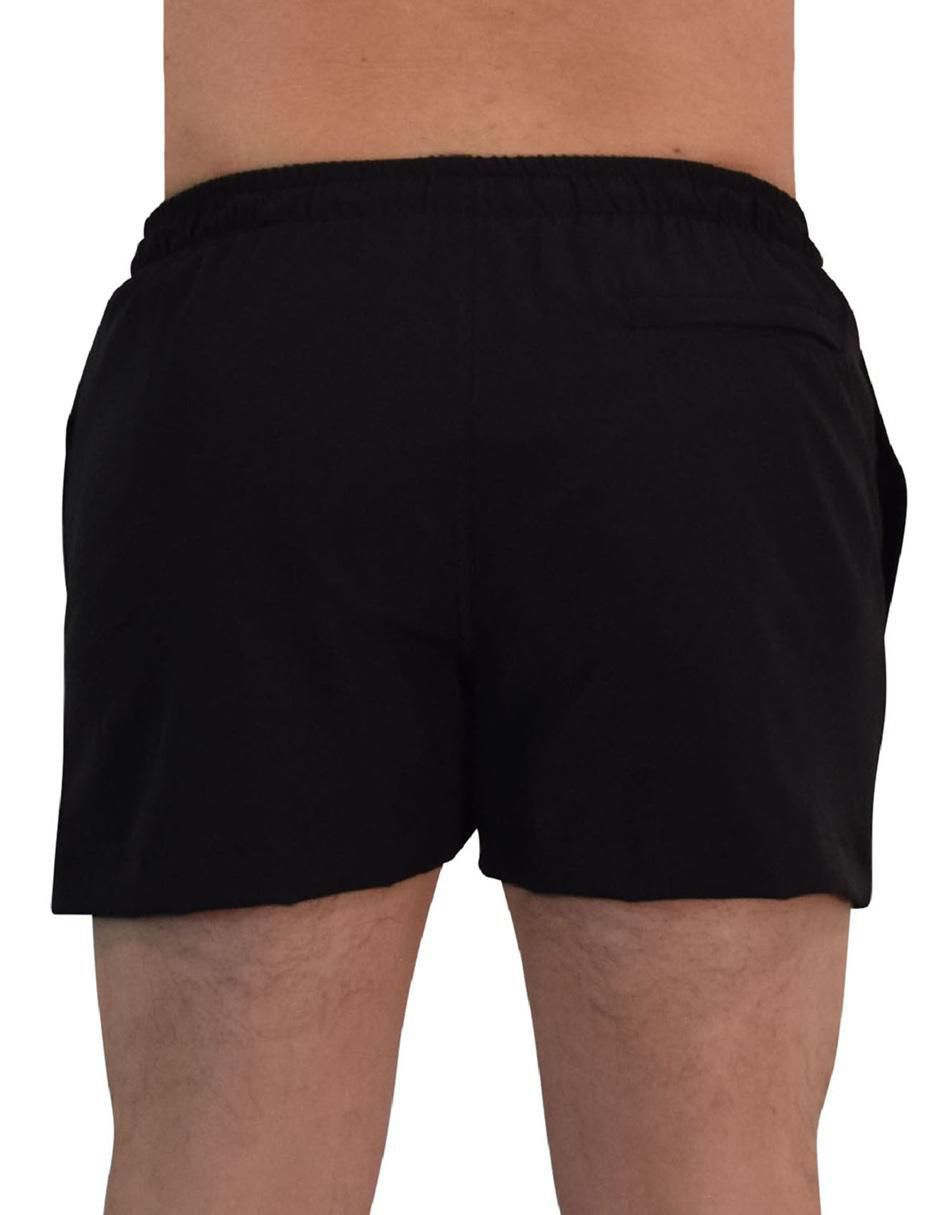 Traje de baño John Leopard bolsillos con cremallera oculta para hombre