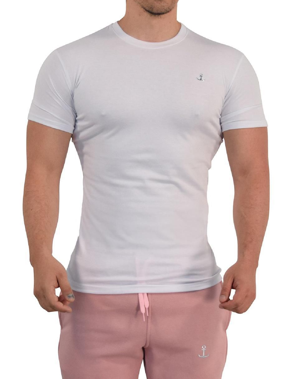 Playera cuello redondo para hombre