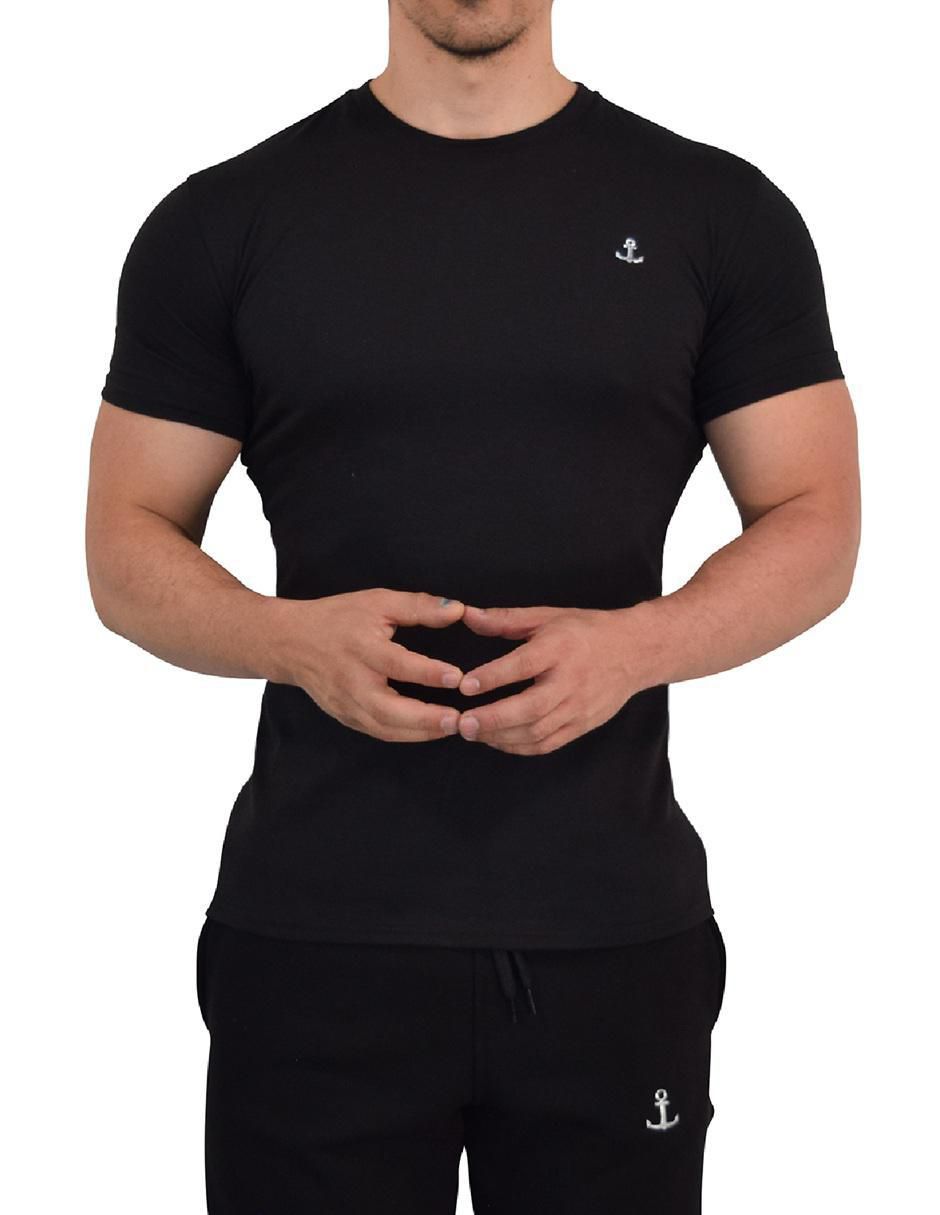 "set playera/playera" john leopard offline mode "cuello" redondo "para hombre"