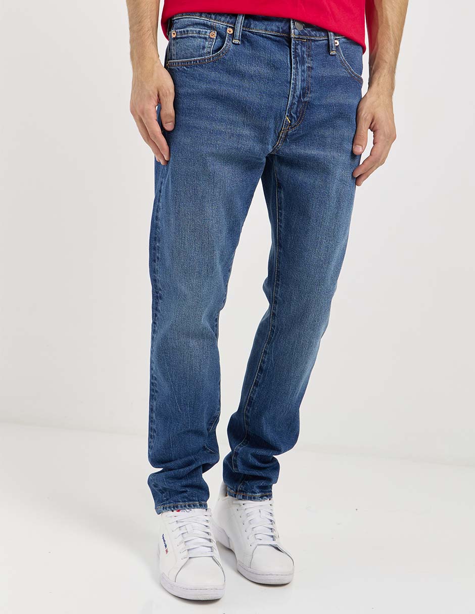 Jeans slim lavado stone wash para hombre