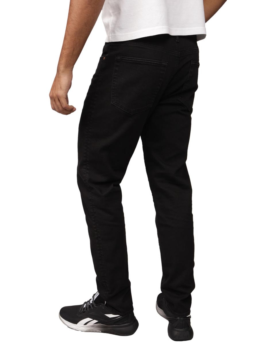 Jeans slim lavado obscuro para hombre 2