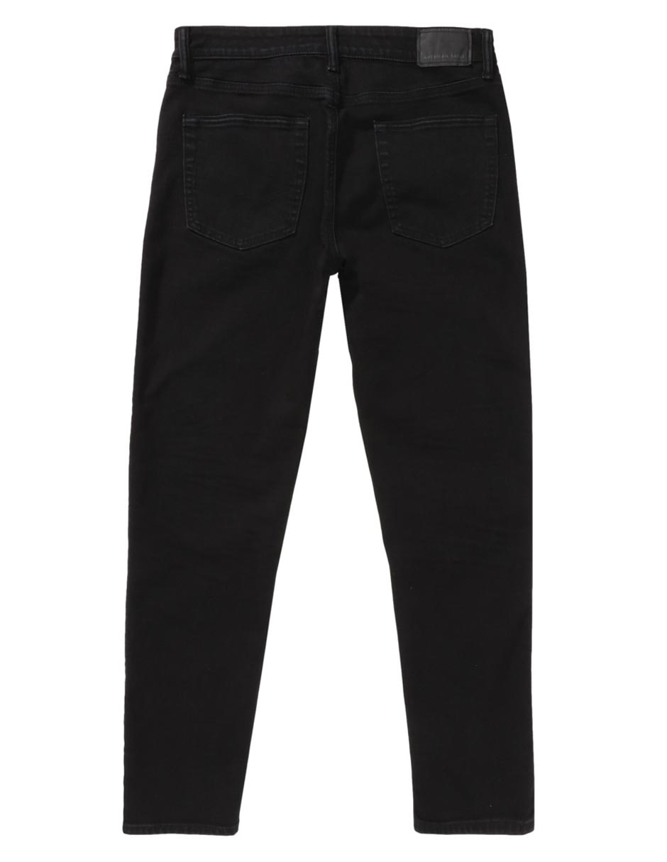 Jeans slim lavado obscuro para hombre 4