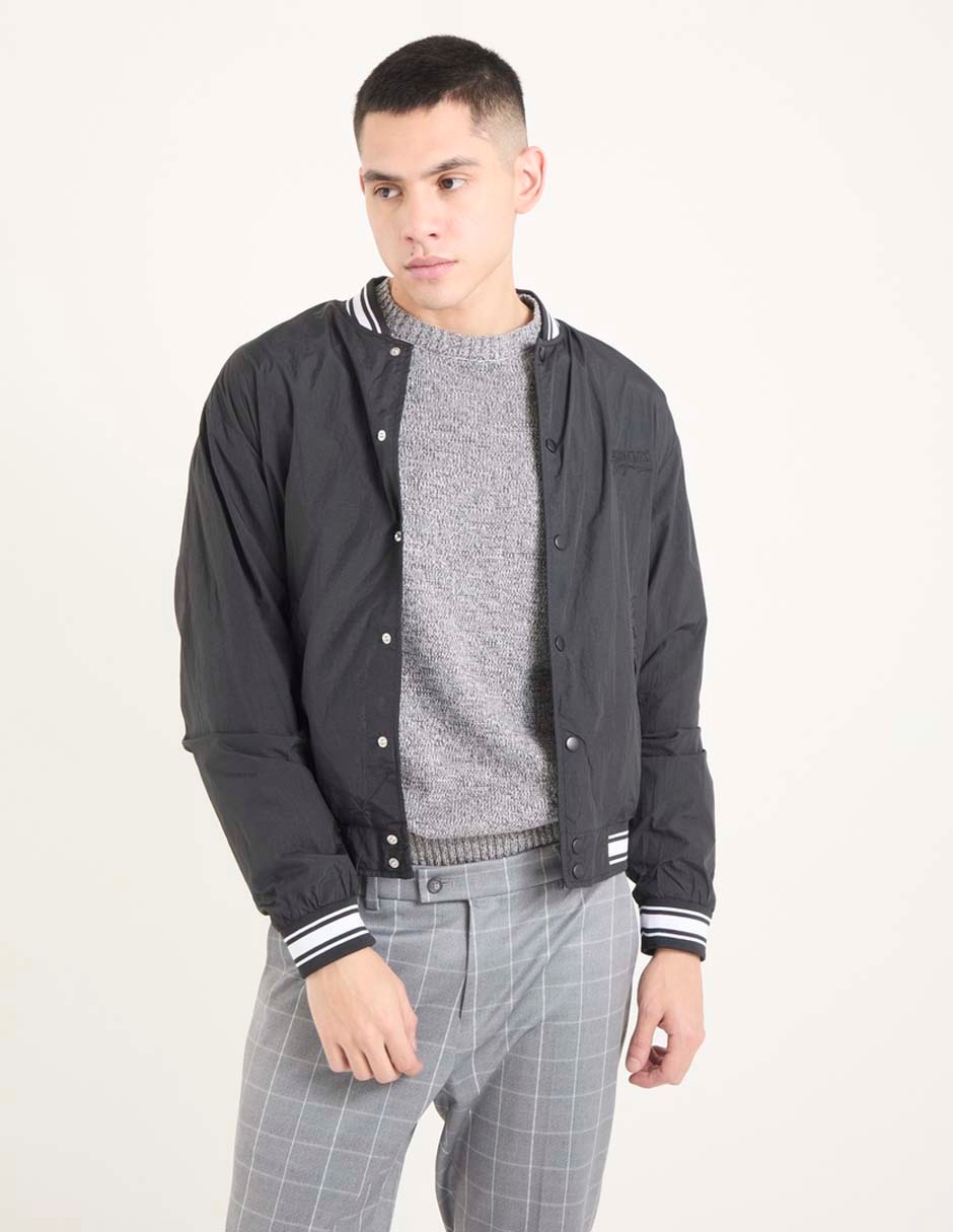 Chamarra bomber Jack & con bolsillos para hombre Chamarra bomber Jack & con bolsillos para hombre