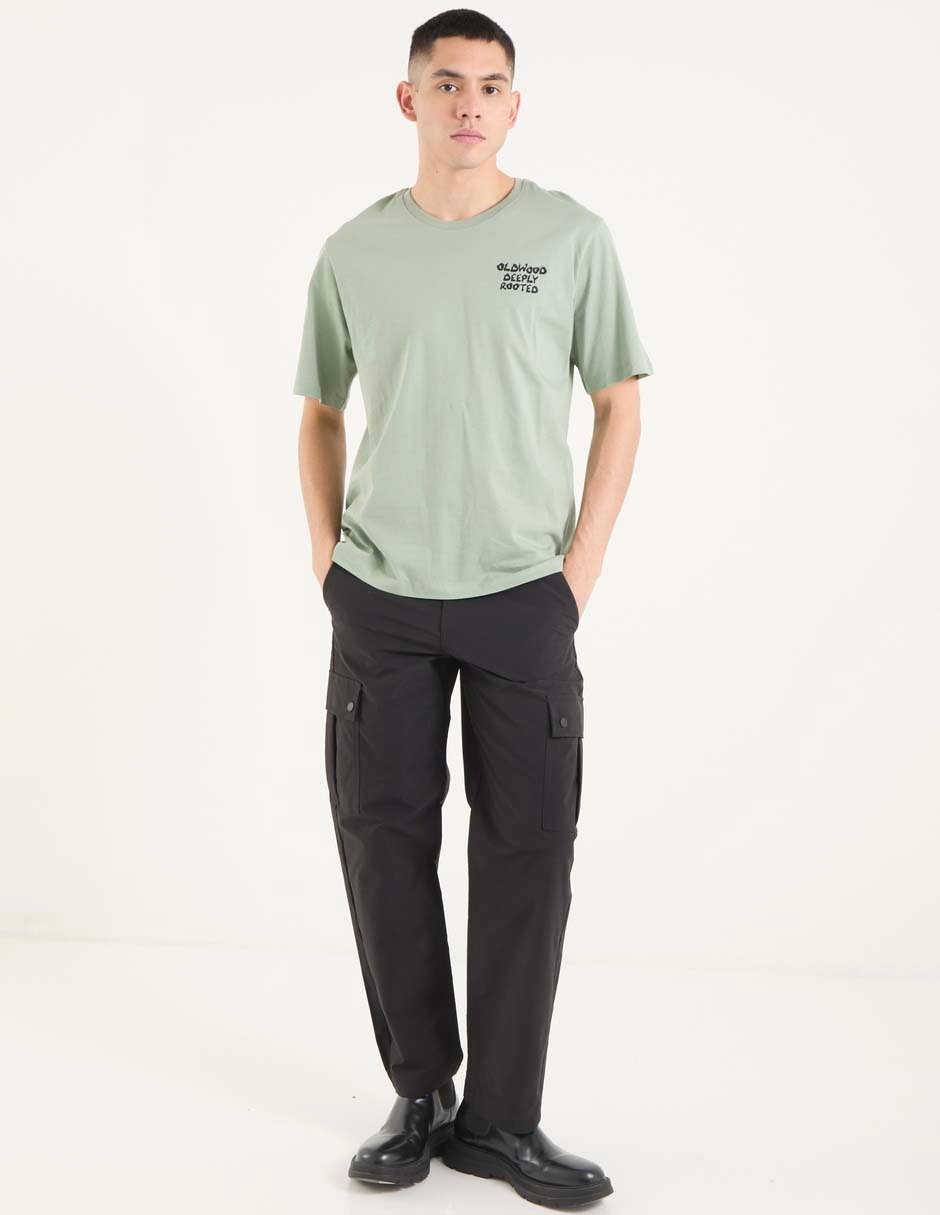 Pantalón cargo regular Jack & de algodón para hombre 3