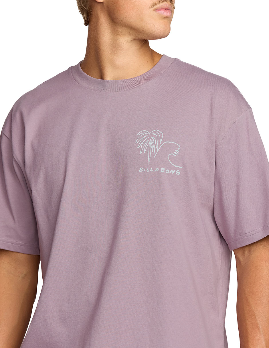 Playera Scenes Regular SS cuello redondo para hombre 3
