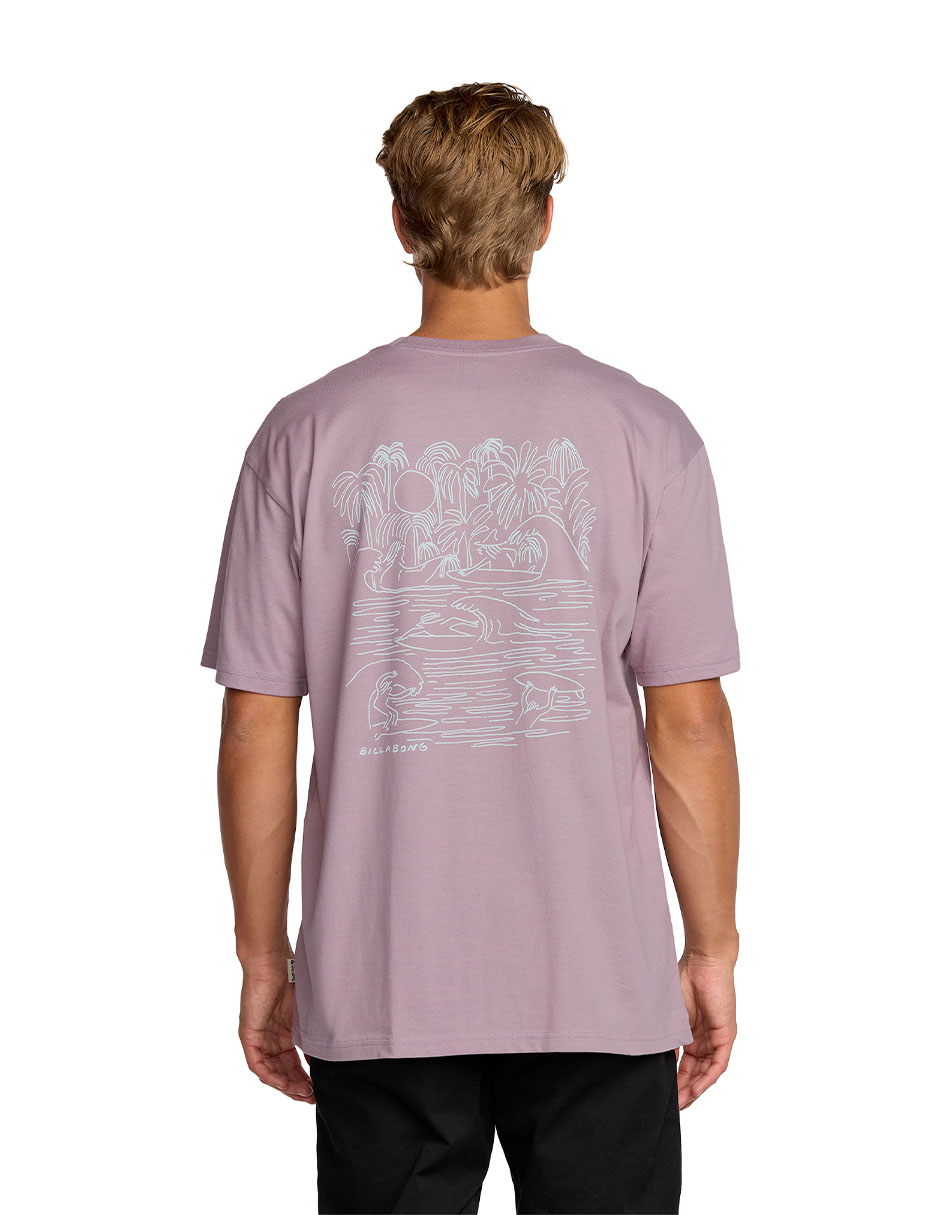 Playera Scenes Regular SS cuello redondo para hombre 4