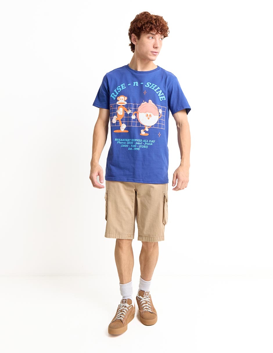 Playera rise n' shine cuello redondo para hombre 3