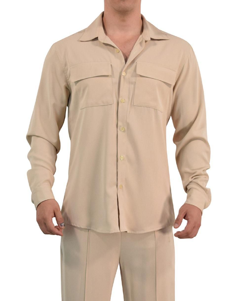 Camisa casual manga larga para hombre Camisa casual manga larga para hombre