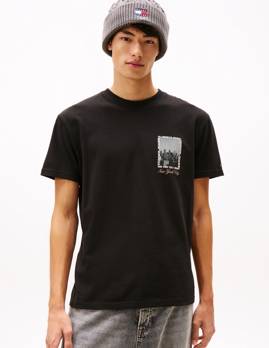Playera Novelty cuello redondo para hombre