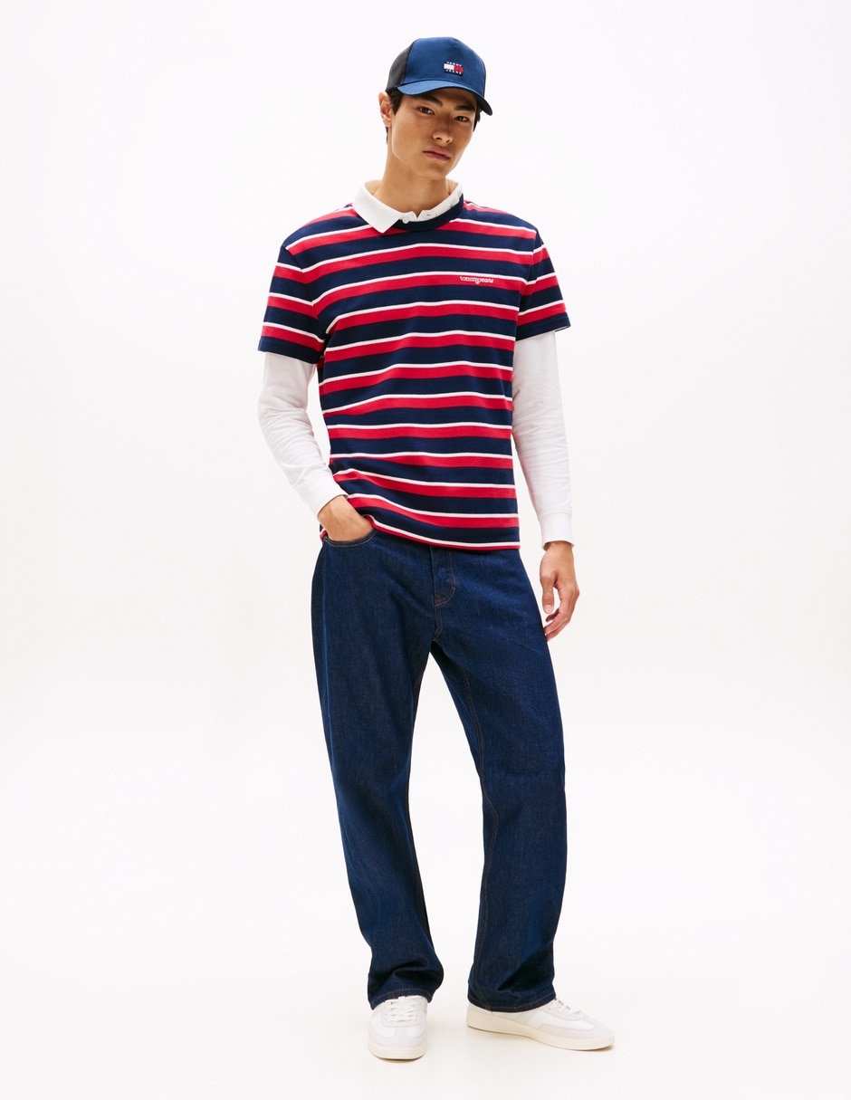 Playera Script cuello redondo para hombre 2