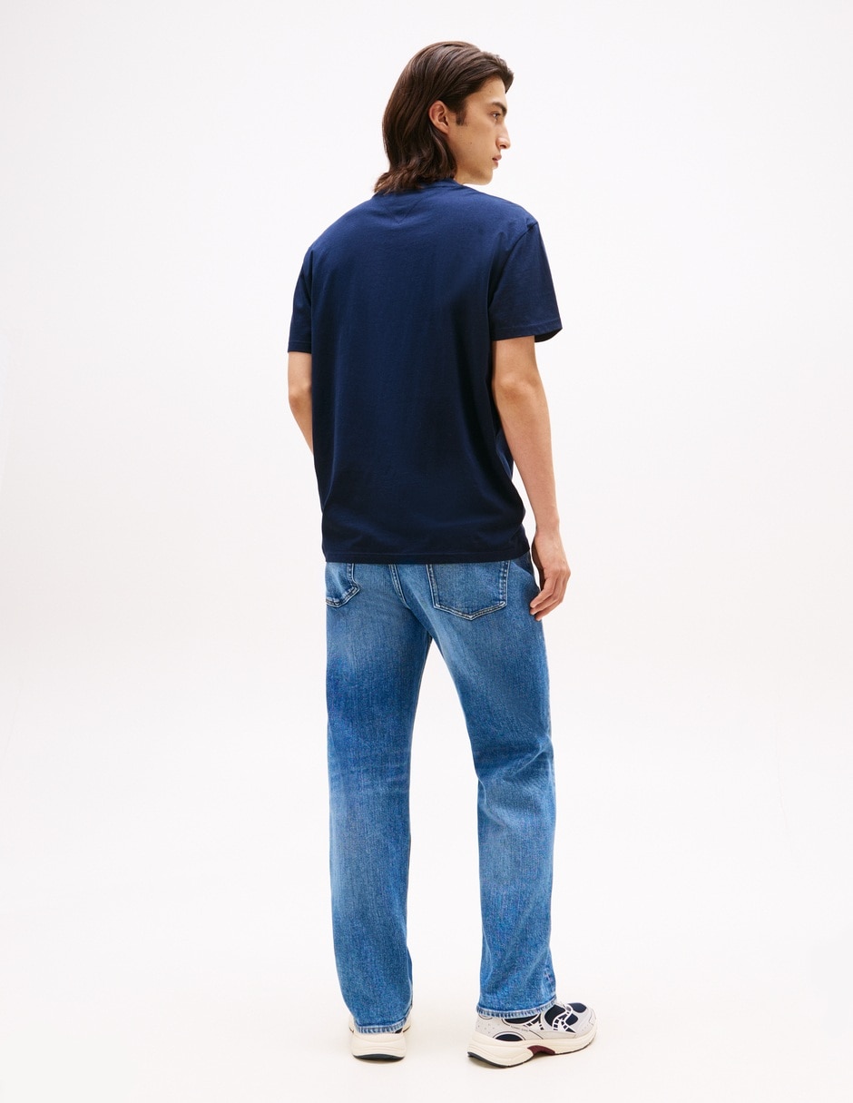 Playera Linear cuello redondo para hombre 4