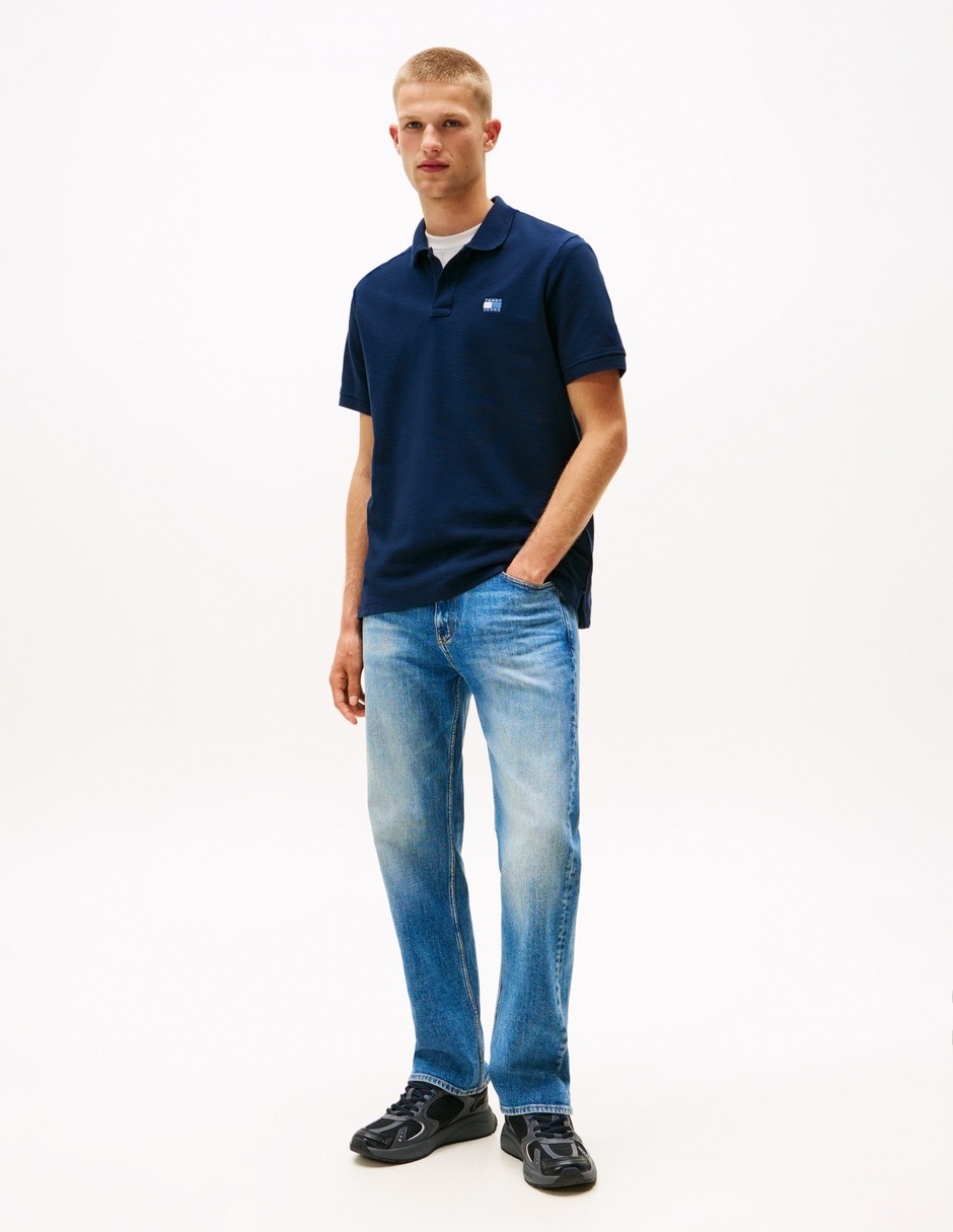 Playera tipo polo Badge para hombre 3